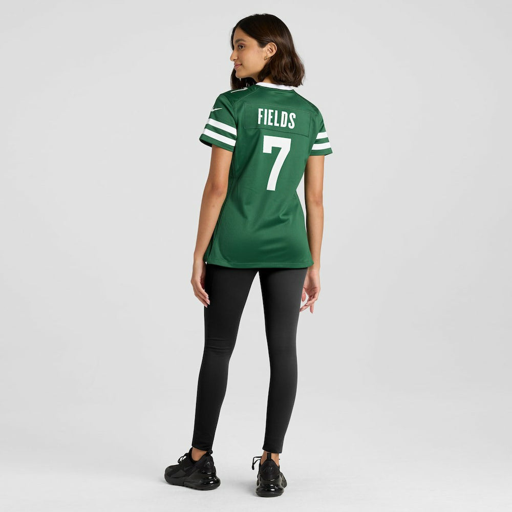 Justin Fields New York Jets Women's Game Jersey - Legacy Green - Nike