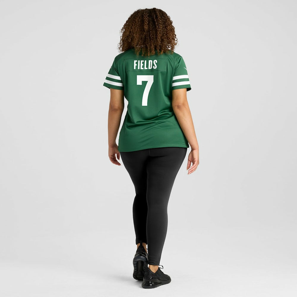 Justin Fields New York Jets Women's Game Jersey - Legacy Green - Nike
