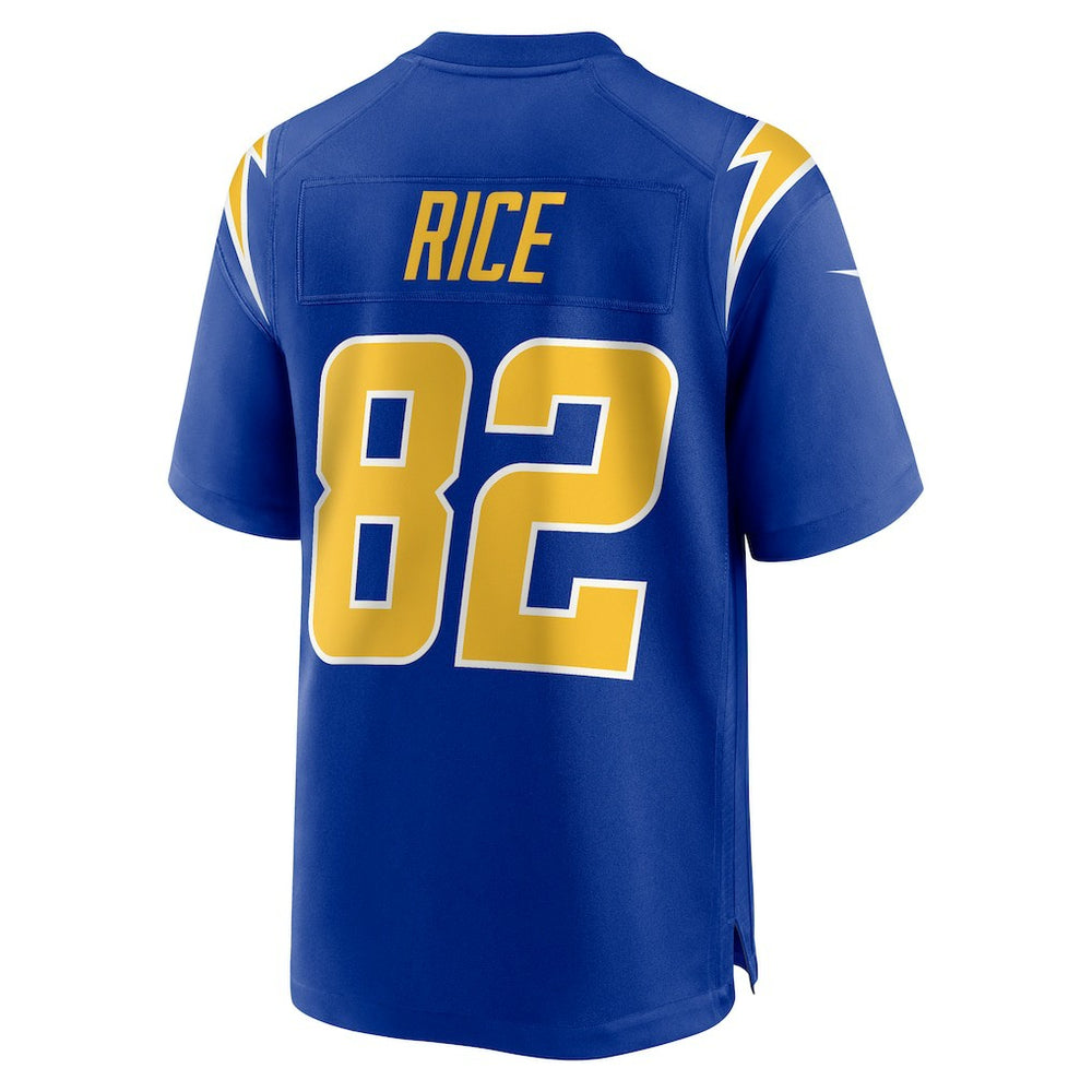 Brenden Rice Los Angeles Chargers 2nd Alternate Game Player Jersey - Royal - Nike