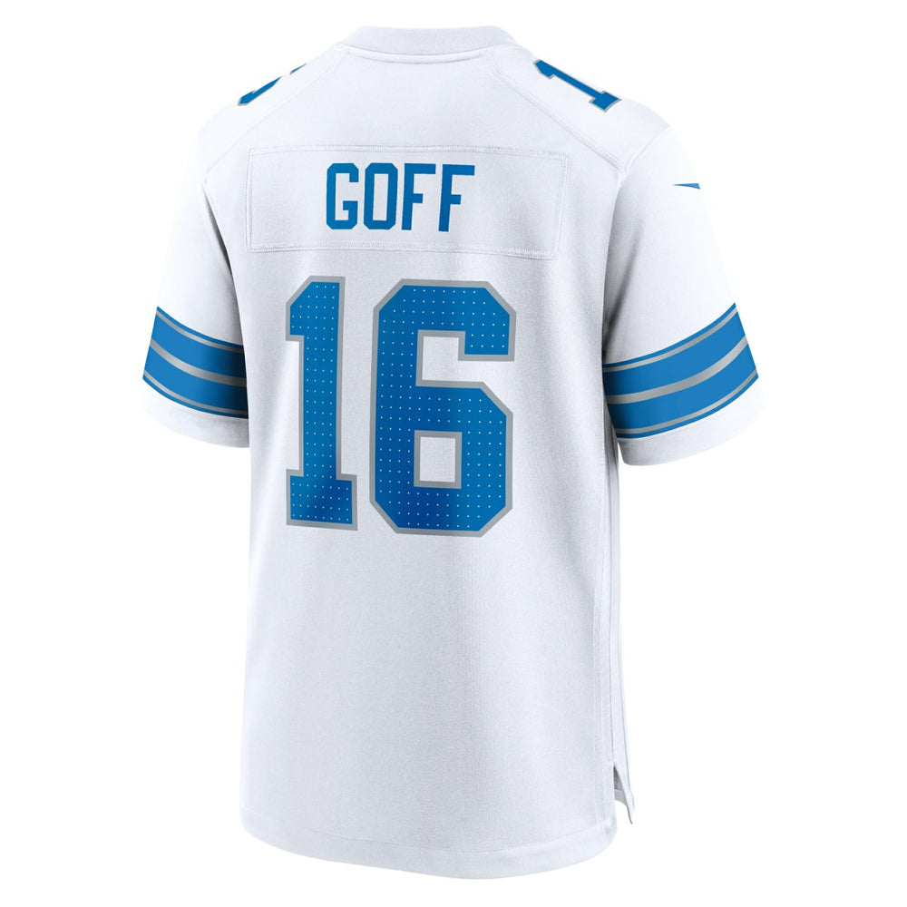Jared Goff Detroit Lions Game Jersey - White - Nike
