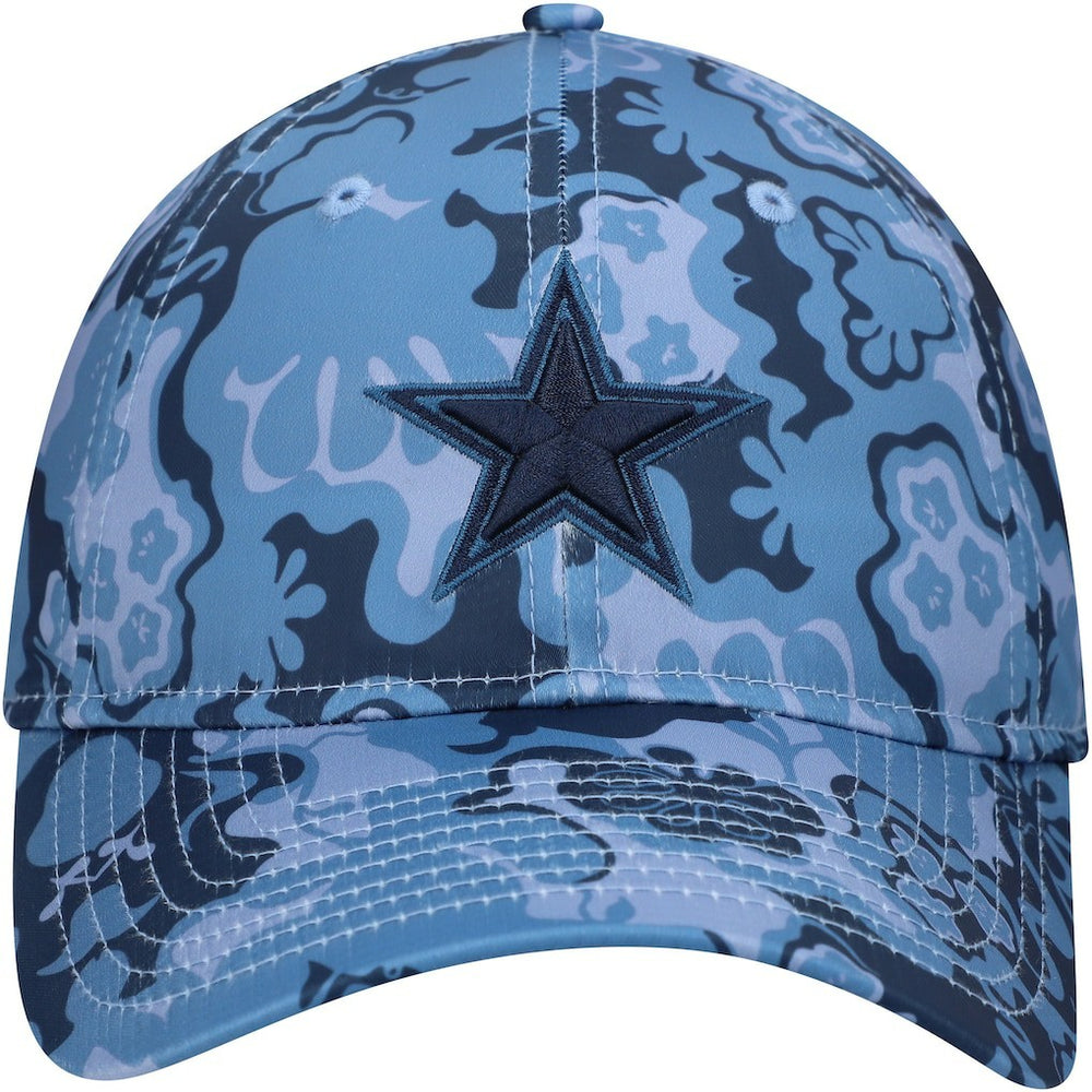 Dallas Cowboys New Era Women's Trippy 9TWENTY Adjustable Hat - Navy - NFL