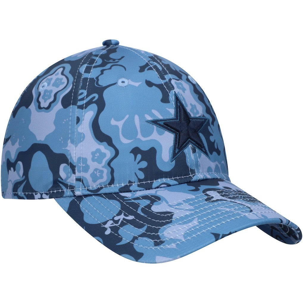 Dallas Cowboys New Era Women's Trippy 9TWENTY Adjustable Hat - Navy - NFL