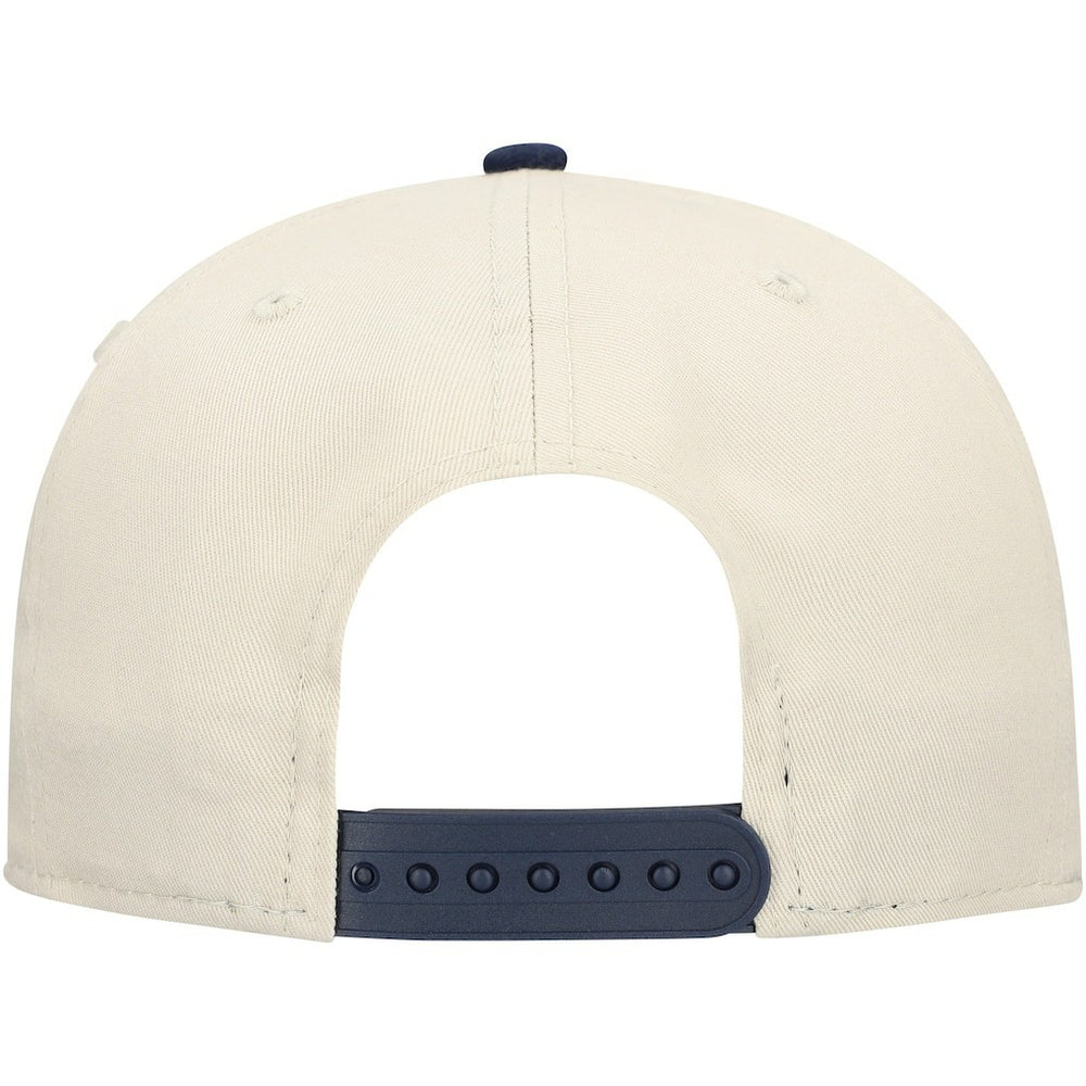 Dallas Cowboys New Era Athletic Golfer Adjustable Hat - Stone/Navy - NFL