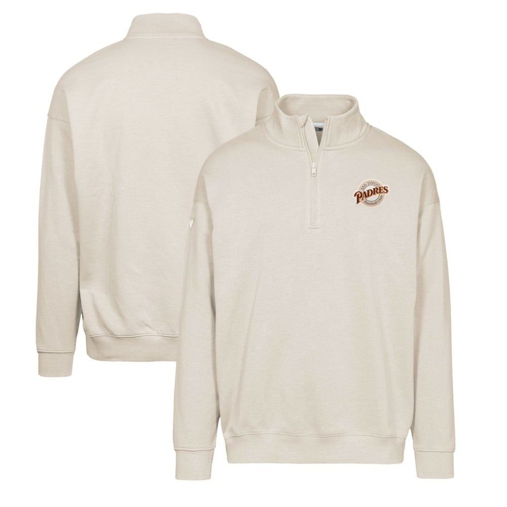 San Diego Padres Levelwear Murray Core Logo Quarter-Zip Pullover Top Near Me