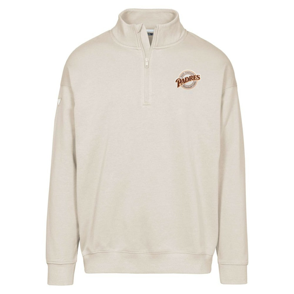 San Diego Padres Levelwear Murray Core Logo Quarter-Zip Pullover Top Near Me