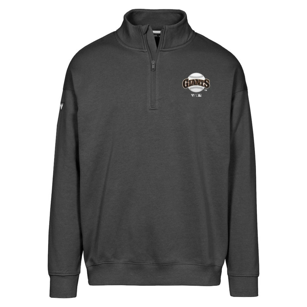 San Francisco Giants Levelwear Murray Core Logo Quarter-Zip Pullover Top Near Me