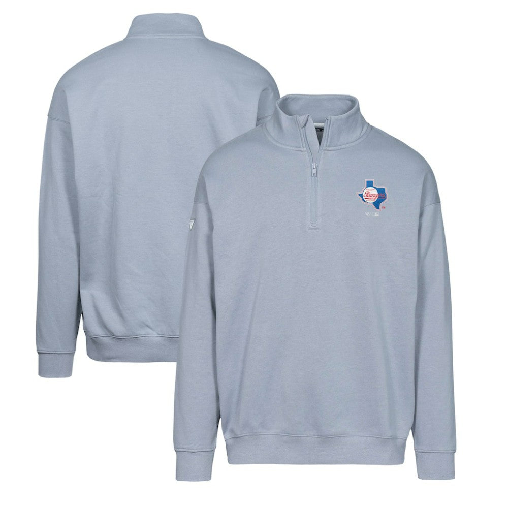 Texas Rangers Levelwear Murray Core Logo Quarter-Zip Pullover Top Outlet