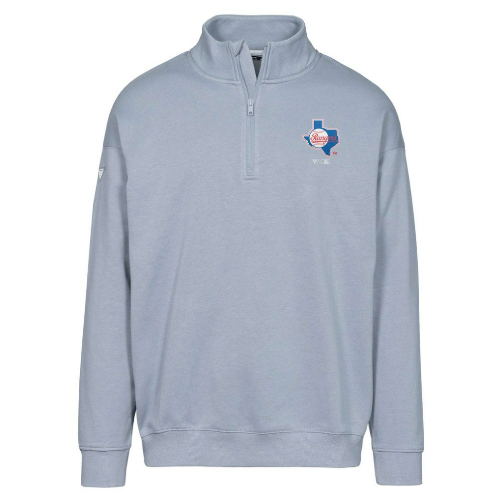 Texas Rangers Levelwear Murray Core Logo Quarter-Zip Pullover Top Outlet