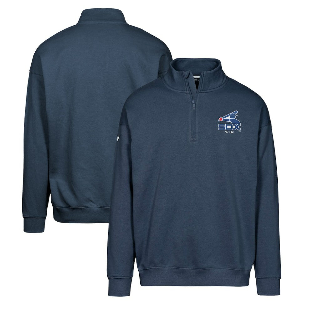 Chicago White Sox Levelwear Murray Core Logo Quarter-Zip Pullover Top Near Me