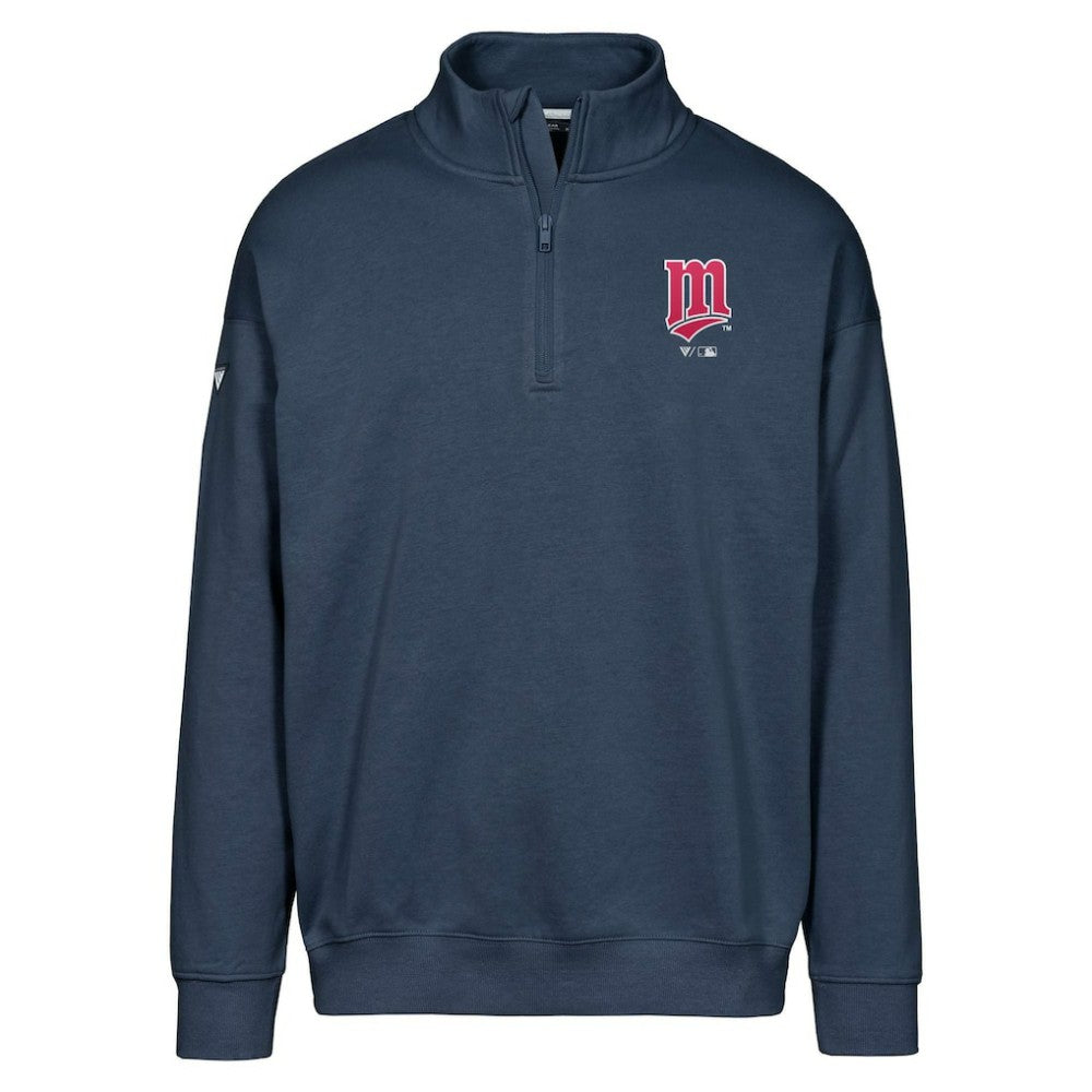 Minnesota Twins Levelwear Murray Core Logo Quarter-Zip Pullover Top Online