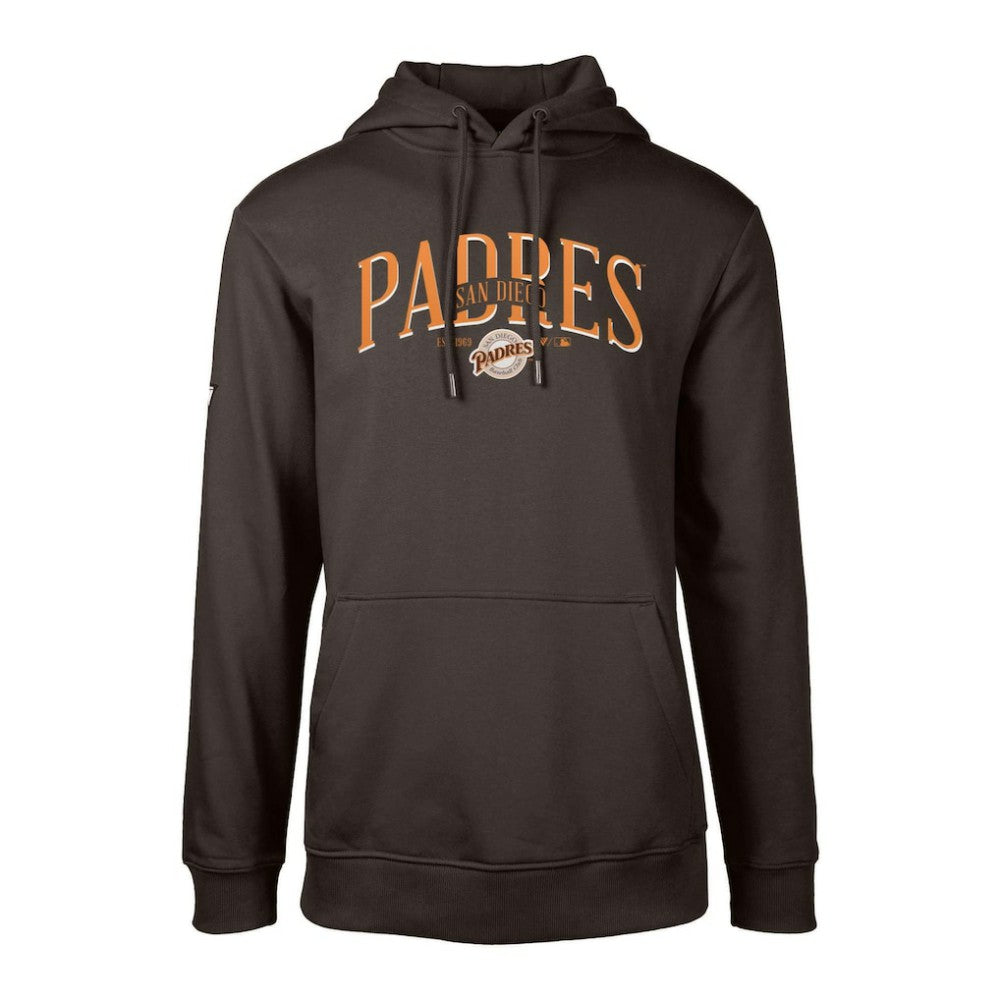 San Diego Padres Levelwear Cooperstown Collection Podium Retro Spellout Pullover Hoodie Discount
