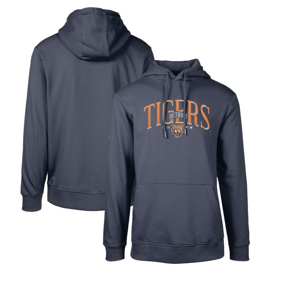 Detroit Tigers Levelwear Cooperstown Collection Podium Retro Spellout Pullover Hoodie for sale