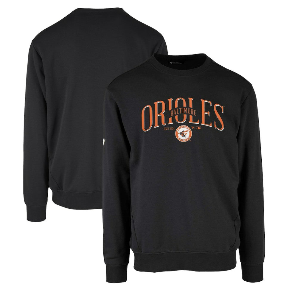 Baltimore Orioles Levelwear Zane Cooperstown Collection Retro Spellout Pullover Sweatshirt Discount