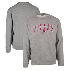 Philadelphia Phillies Levelwear Zane Cooperstown Collection Retro Spellout Pullover Sweatshirt Sale