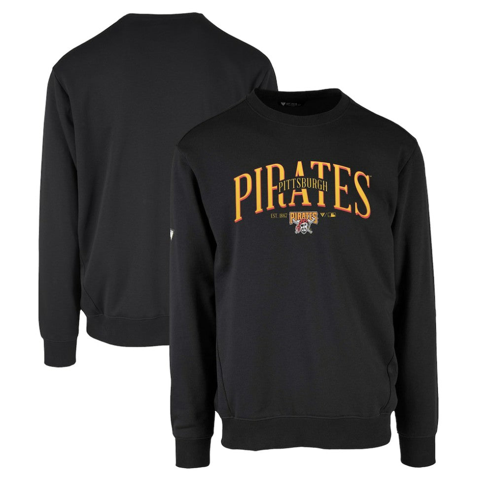 Pittsburgh Pirates Levelwear Zane Cooperstown Collection Retro Spellout Pullover Sweatshirt for sale