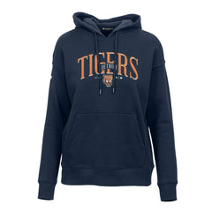 Detroit Tigers Levelwear Women's Adorn Cooperstown Collection Retro Spellout Pullover Hoodie Discount