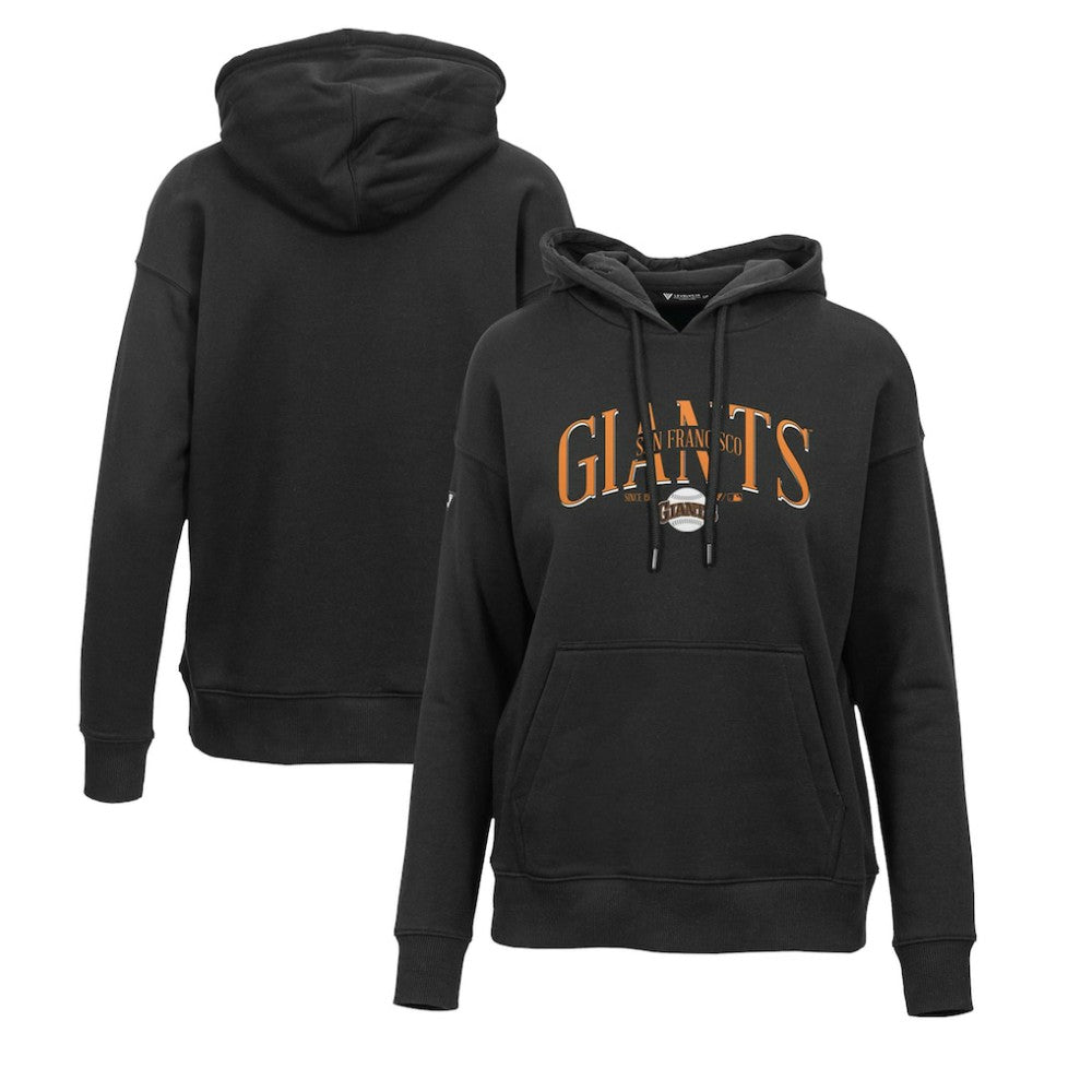 San Francisco Giants Levelwear Women's Adorn Cooperstown Collection Retro Spellout Pullover Hoodie Near Me