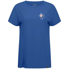 Texas Rangers Levelwear Women's Influx Cooperstown Core Logo T-Shirt for sale