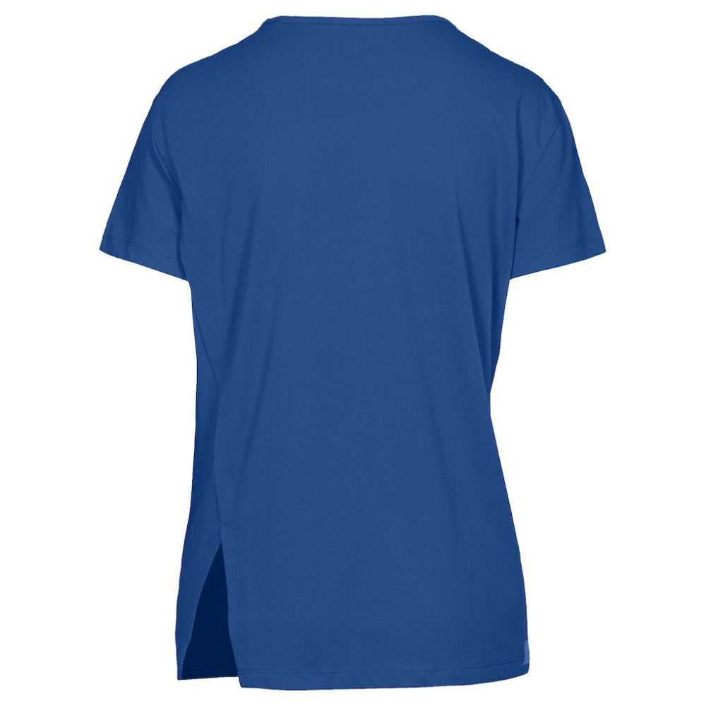Texas Rangers Levelwear Women's Influx Cooperstown Core Logo T-Shirt for sale
