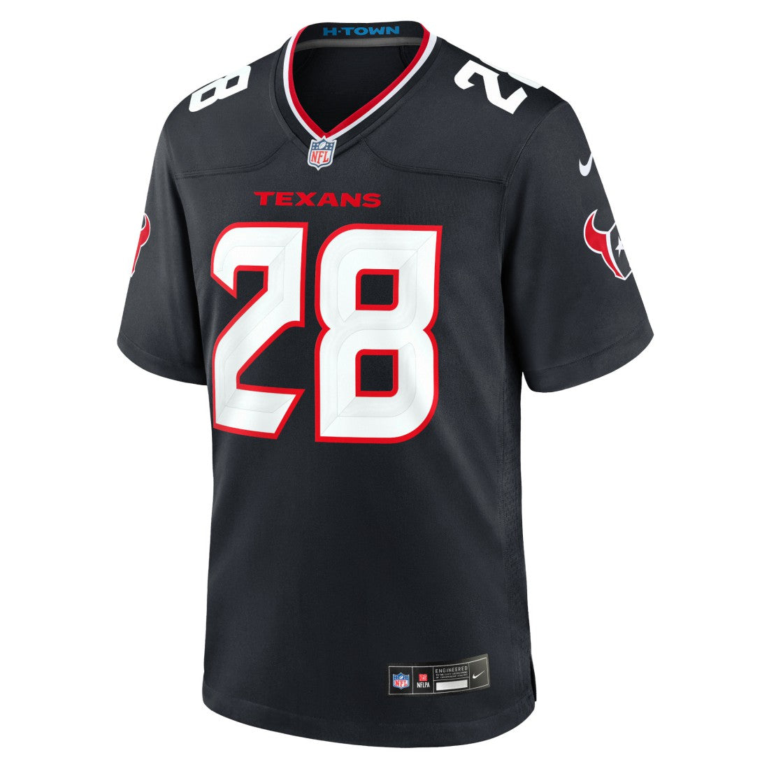 Joe Mixon Houston Texans Game Jersey - Navy - Nike