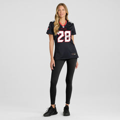 Joe Mixon Houston Texans Women's Game Jersey - Navy - Nike