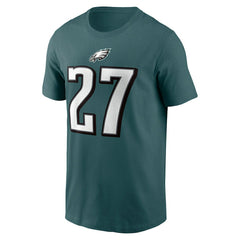 Quinyon Mitchell Philadelphia Eagles Name & Number T-Shirt - Green - Nike