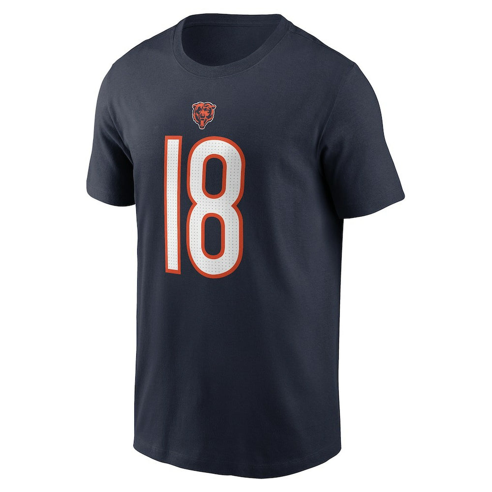Caleb Williams Chicago Bears Name & Number T-Shirt - Navy - Nike