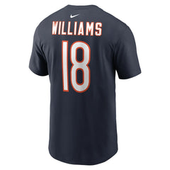Caleb Williams Chicago Bears Name & Number T-Shirt - Navy - Nike