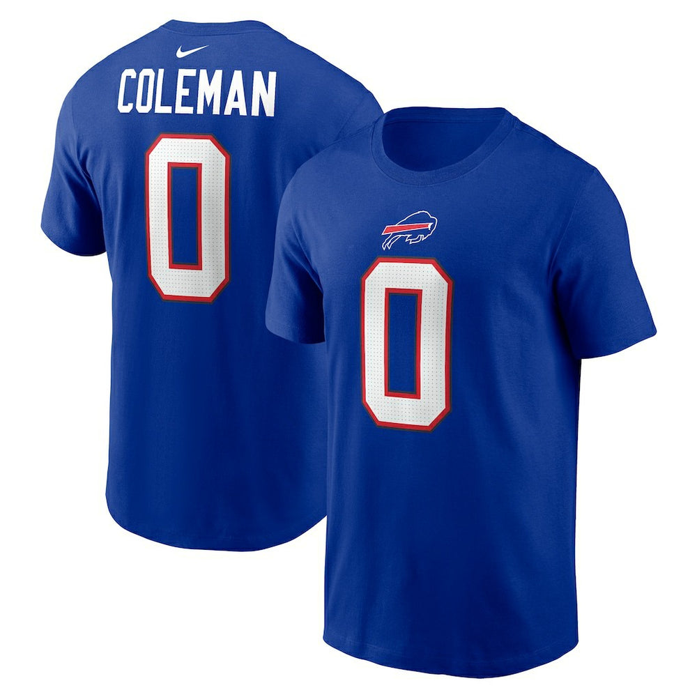 Keon Coleman Buffalo Bills Name & Number T-Shirt - Royal - Nike