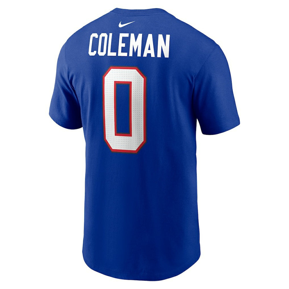Keon Coleman Buffalo Bills Name & Number T-Shirt - Royal - Nike