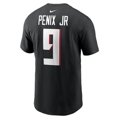 Michael Penix Jr. Atlanta Falcons Name & Number T-Shirt - Black - Nike