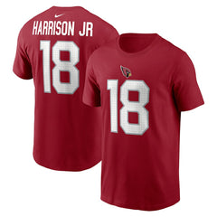 Marvin Harrison Jr. Arizona Cardinals Name & Number T-Shirt - Cardinal - Nike