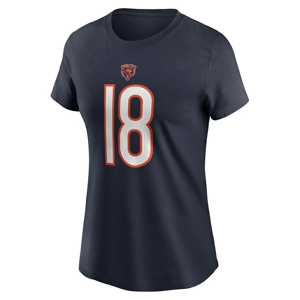 Caleb Williams Chicago Bears Women's Name & Number T-Shirt - Navy - Nike