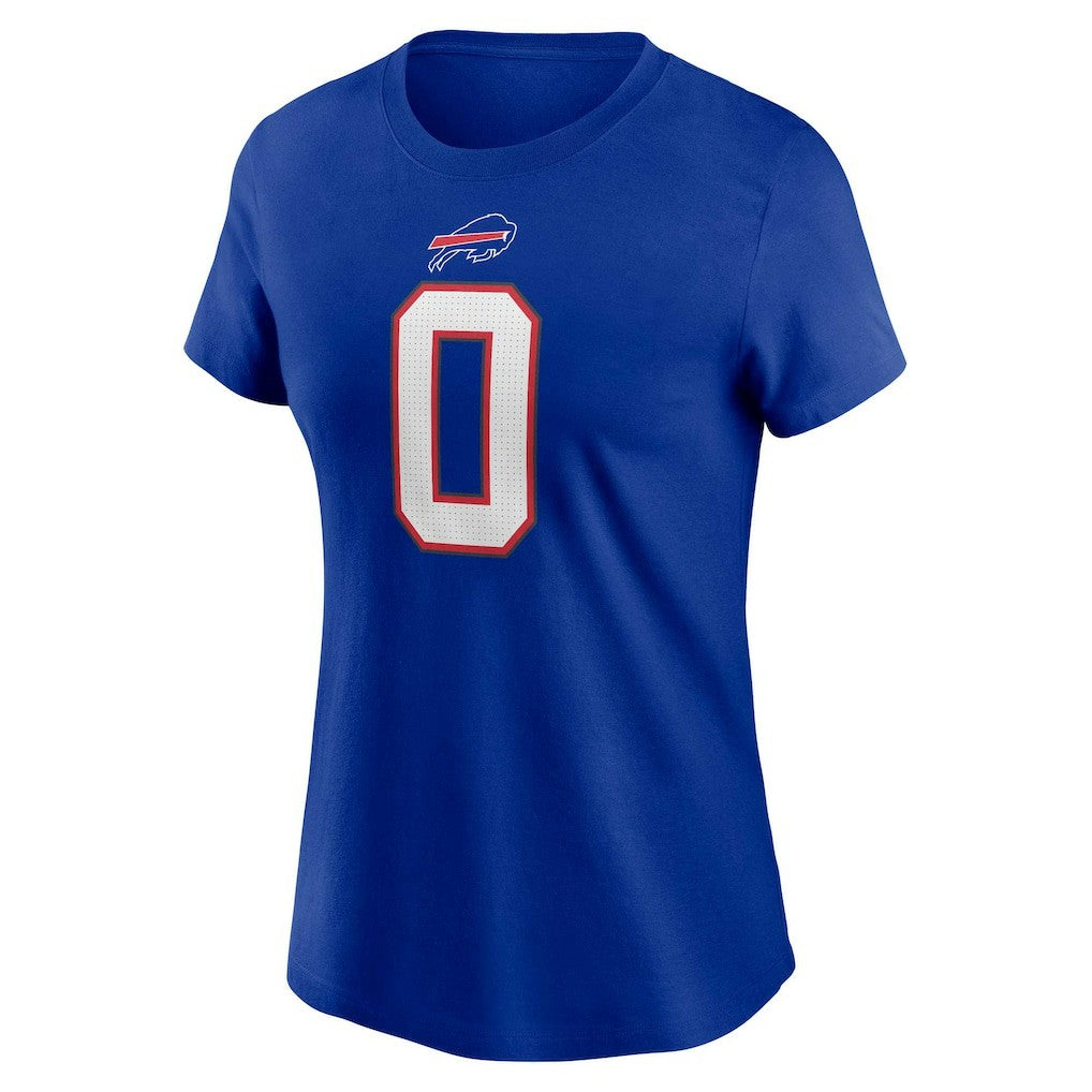Keon Coleman Buffalo Bills Women's Player Name & Number T-Shirt - Royal - Nike