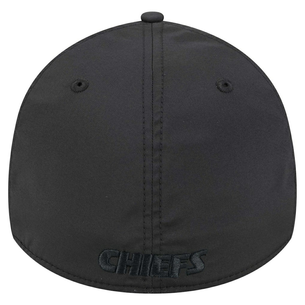 Kansas City Chiefs New Era Hydro 39THIRTY Flex Hat - Black - NFL