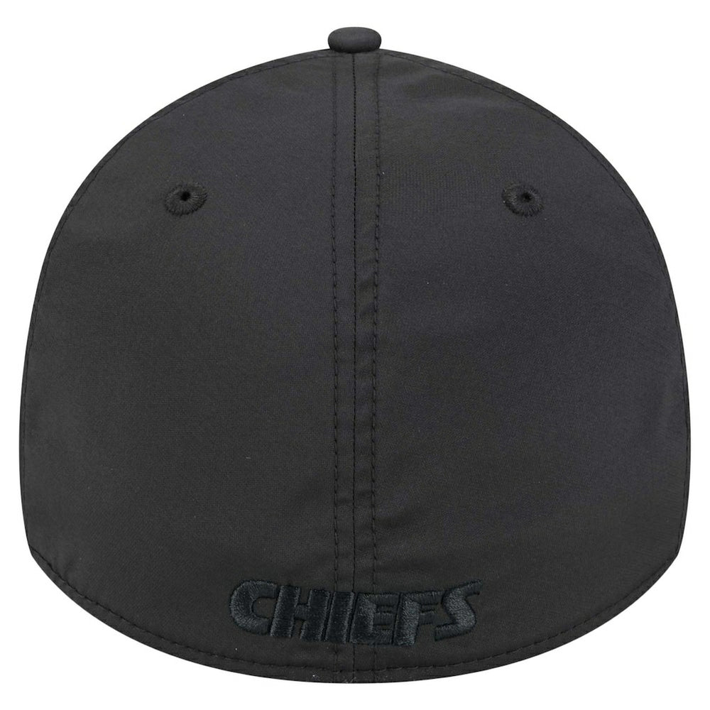 Kansas City Chiefs New Era Hydro 39THIRTY Flex Hat - Black - NFL
