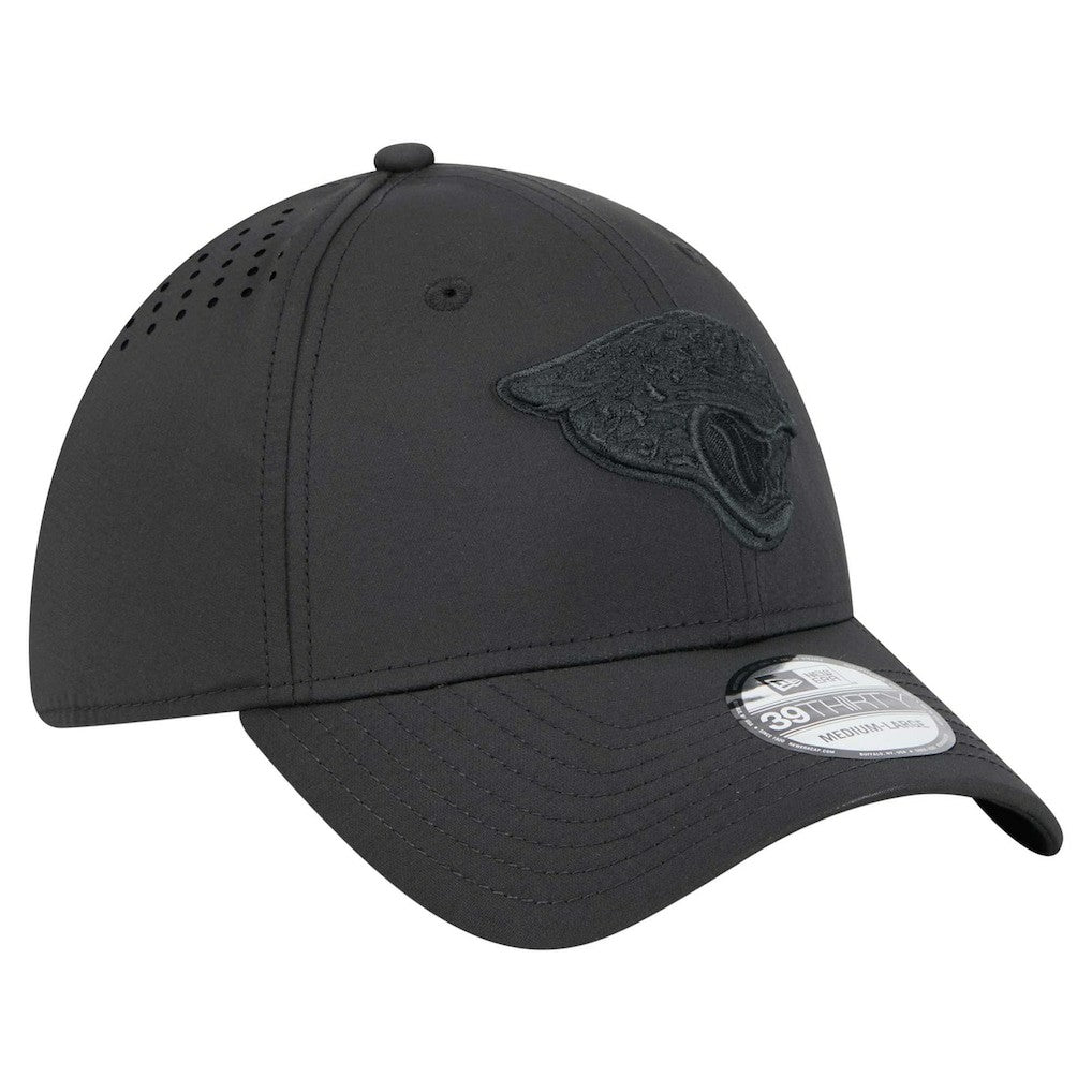 Jacksonville Jaguars New Era Hydro 39THIRTY Flex Hat - Black - NFL