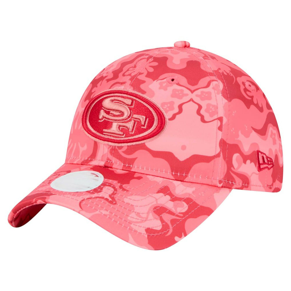 San Francisco 49ers New Era Women's Trippy 9TWENTY Adjustable Hat - Scarlet - NFL