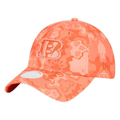 Cincinnati Bengals New Era Women's Trippy 9TWENTY Adjustable Hat - Orange - NFL