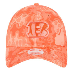 Cincinnati Bengals New Era Women's Trippy 9TWENTY Adjustable Hat - Orange - NFL