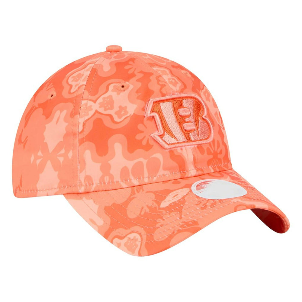 Cincinnati Bengals New Era Women's Trippy 9TWENTY Adjustable Hat - Orange - NFL