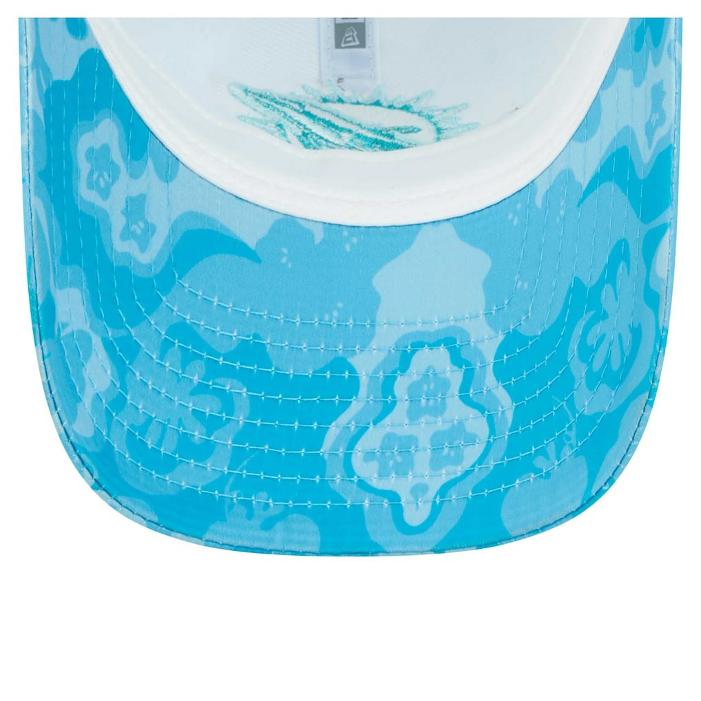 Miami Dolphins New Era Women's Trippy 9TWENTY Adjustable Hat - Aqua - NFL