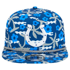 Indianapolis Colts New Era Wakey Wakey Golfer Snapback Hat - Royal - NFL