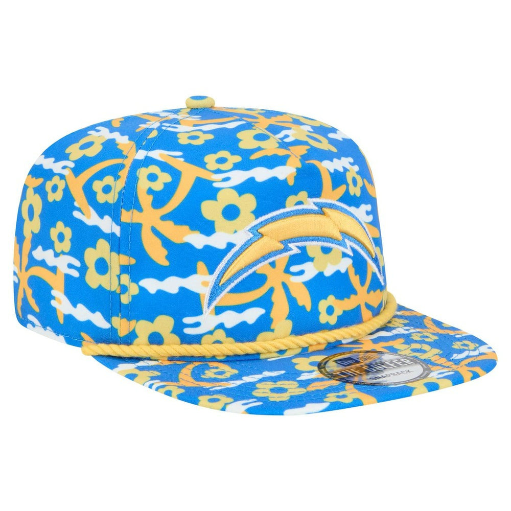Los Angeles Chargers New Era Wakey Wakey Golfer Snapback Hat - Blue - NFL