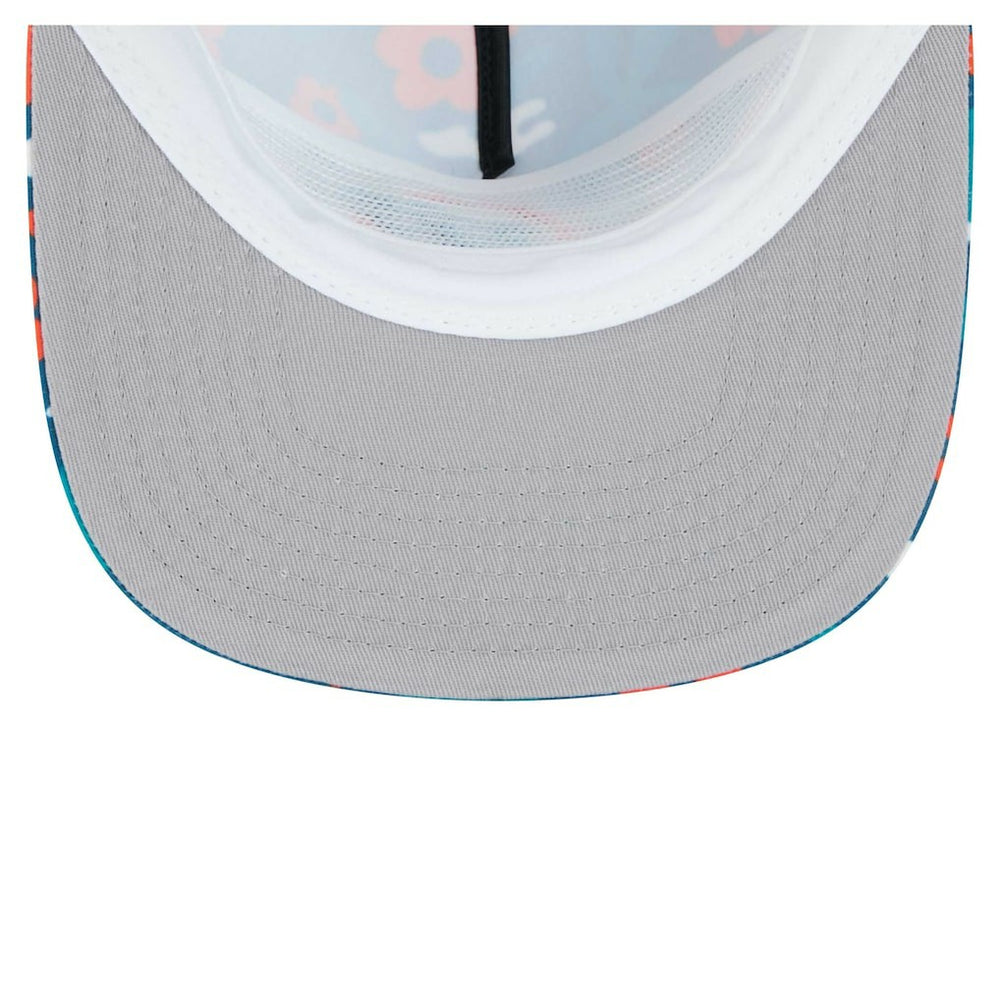 Miami Dolphins New Era Wakey Wakey Golfer Snapback Hat - Aqua - NFL