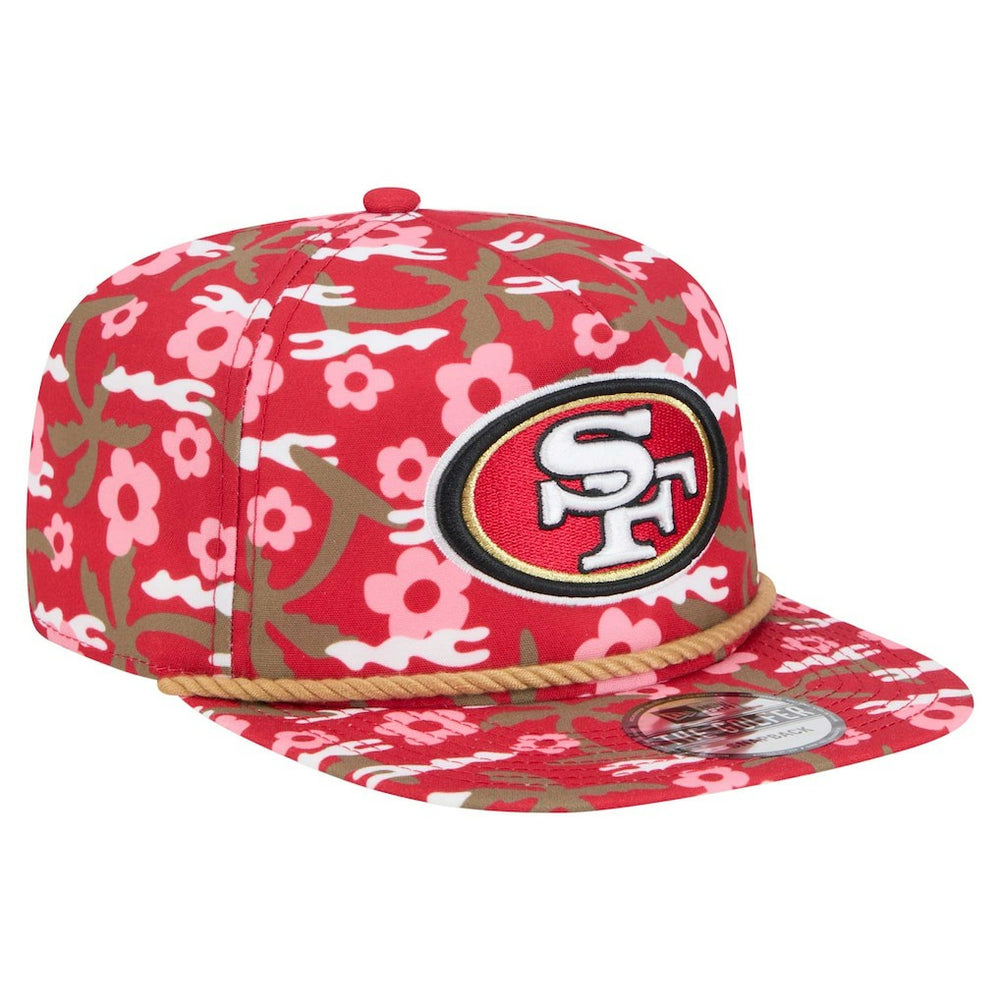 San Francisco 49ers New Era Wakey Wakey Golfer Snapback Hat - Scarlet - NFL