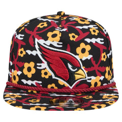 Arizona Cardinals New Era Wakey Wakey Golfer Snapback Hat - Black - NFL