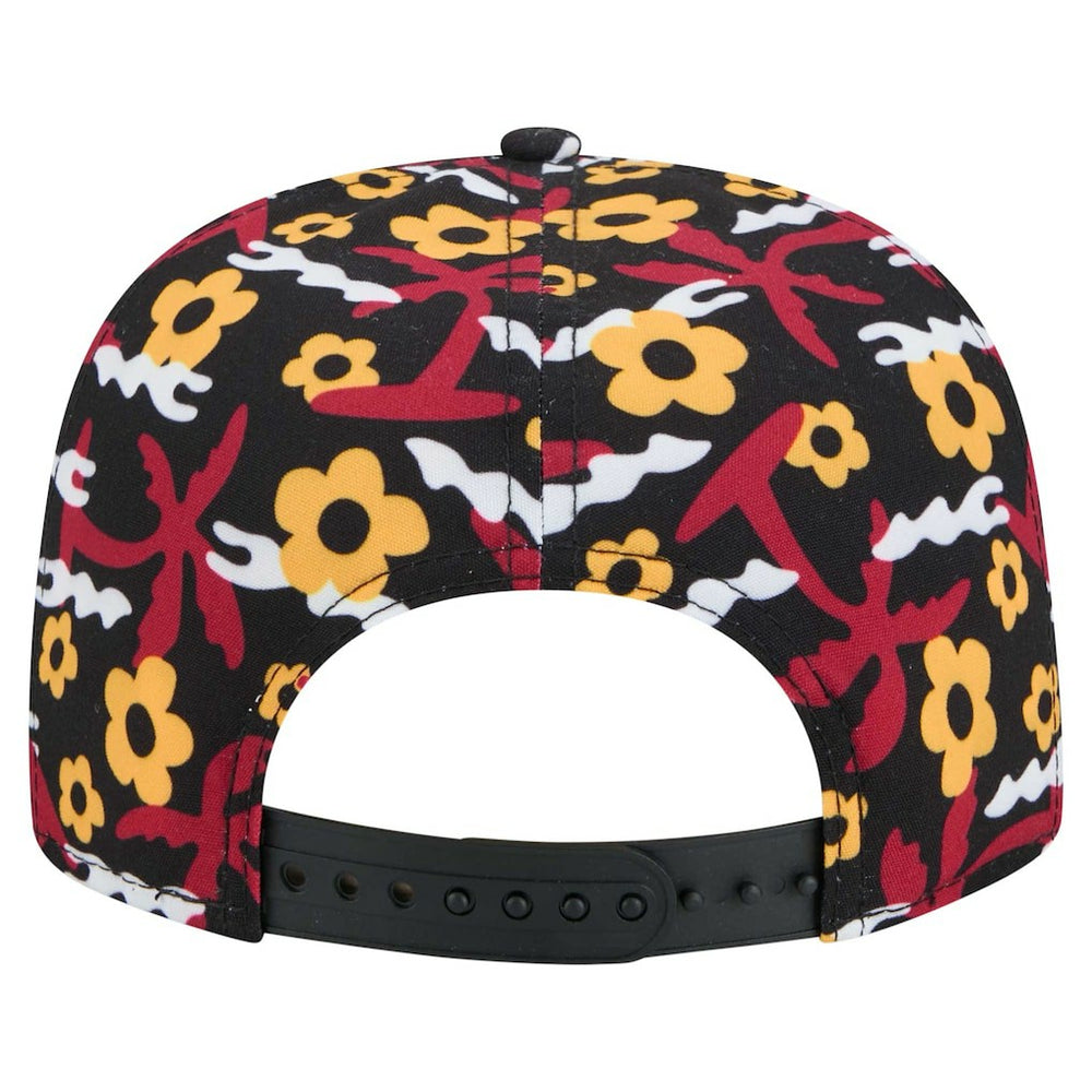 Arizona Cardinals New Era Wakey Wakey Golfer Snapback Hat - Black - NFL