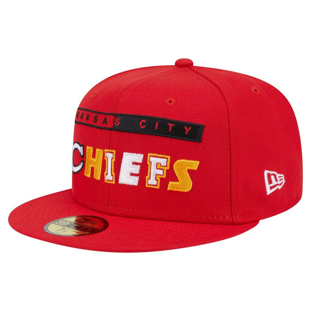 Kansas City Chiefs New Era Ransom 59FIFTY Fitted Hat - Red - NFL