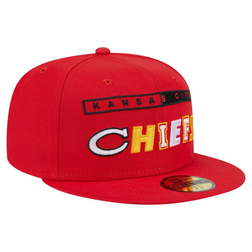 Kansas City Chiefs New Era Ransom 59FIFTY Fitted Hat - Red - NFL